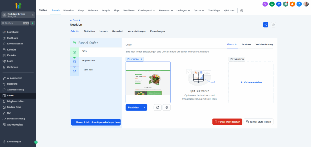 Mehr Kunden mit automatisierten Funnels – HighLevel erklärt