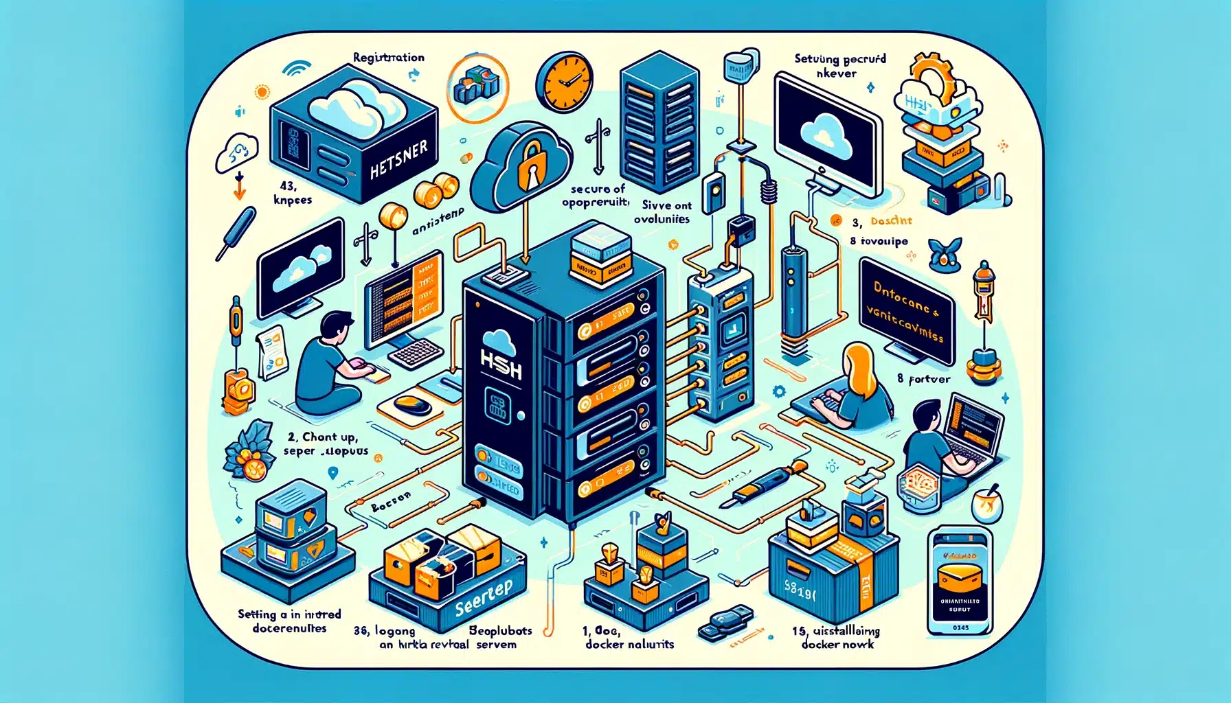 Virtual Private Server (VPS) bei Hetzner Cloud einrichten