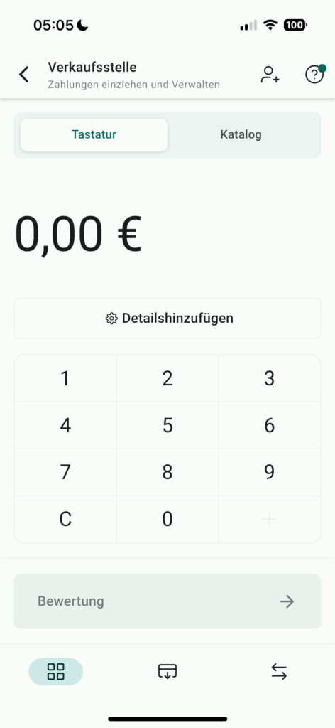 Zahlungen unterwegs abwickeln